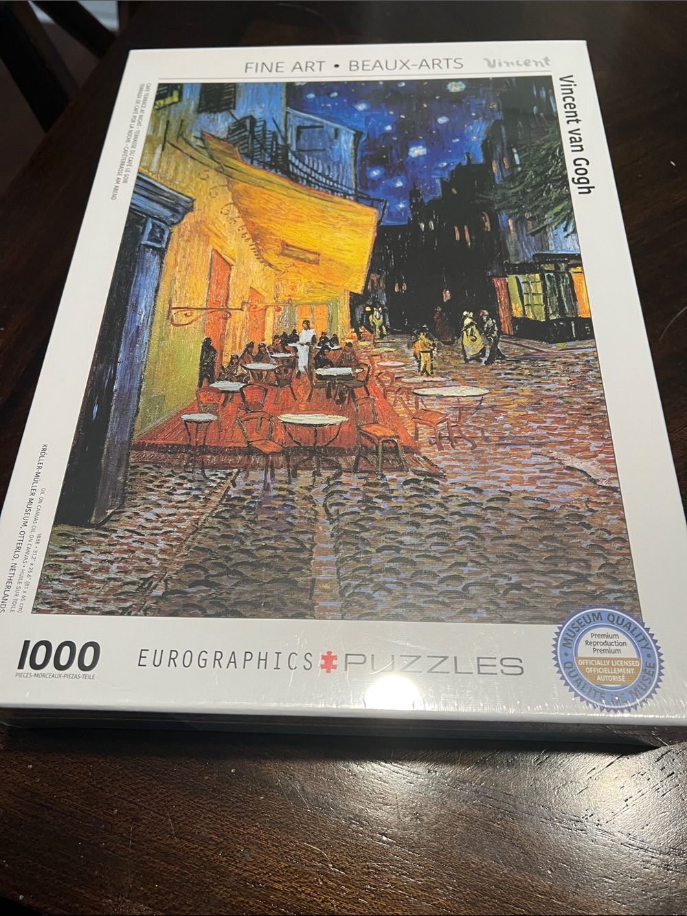 EuroGraphics Vincent van Gogh Café Terrace 1000-Piece Jigsaw Puzzle - Multicolor